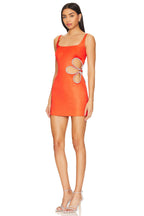 Betty Dress In California Orange