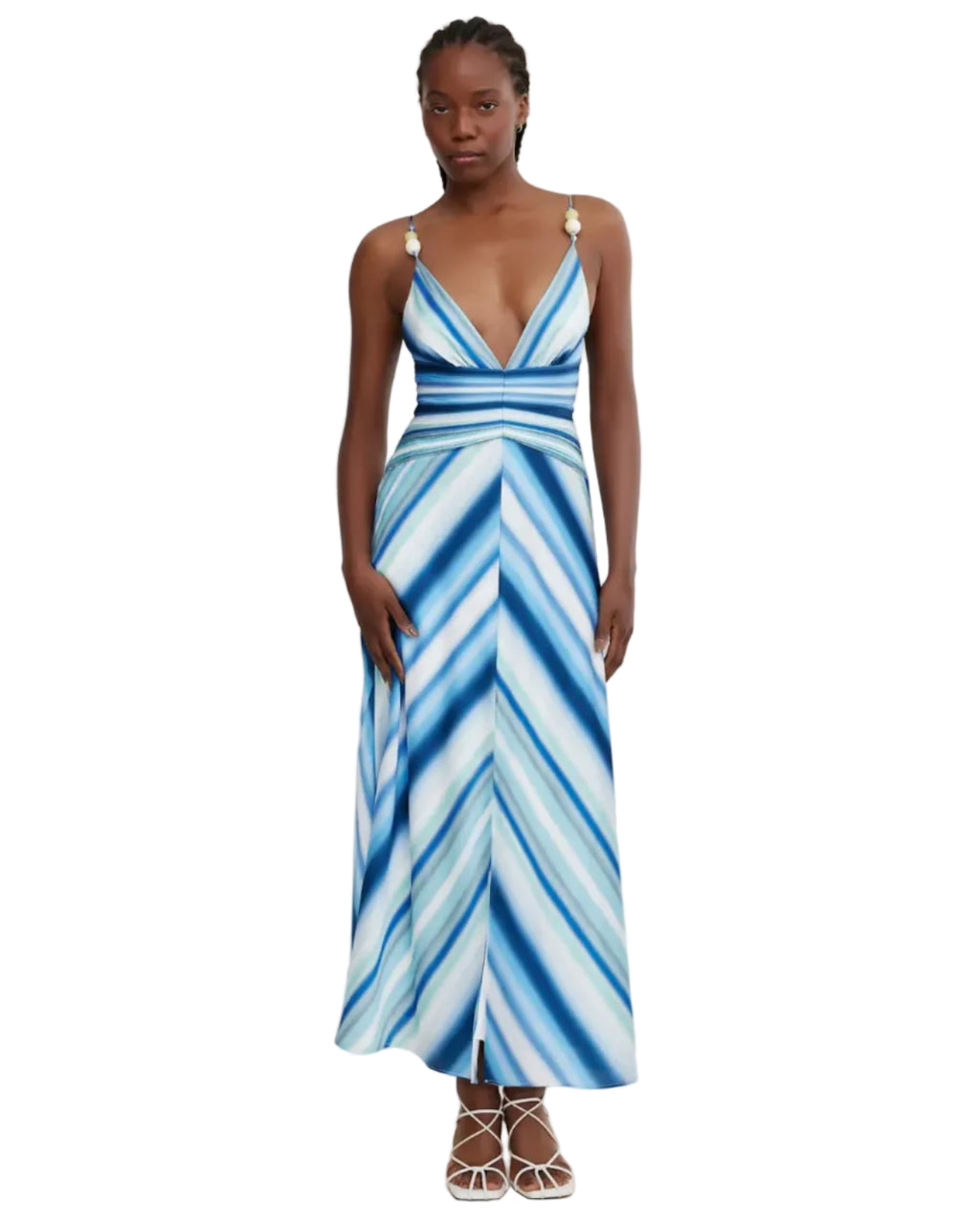 Harriet Striped Maxi Dress
