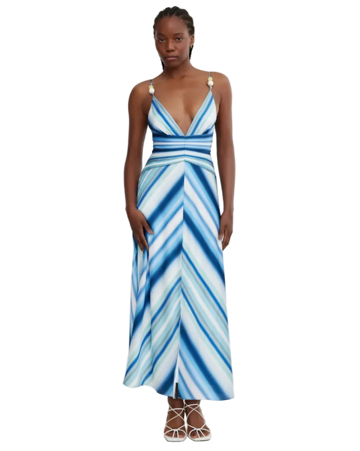Harriet Striped Maxi Dress