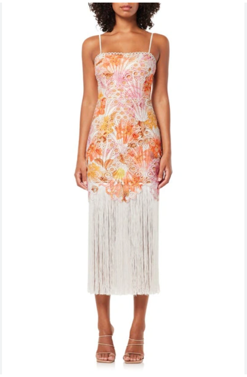 Leonora Fringe Mini Dress