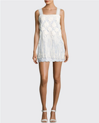 Guipure Lace Fulton Fringe Dress