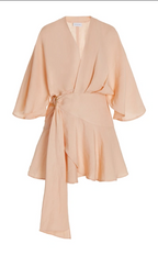 Olivia Wrap Mini Dress