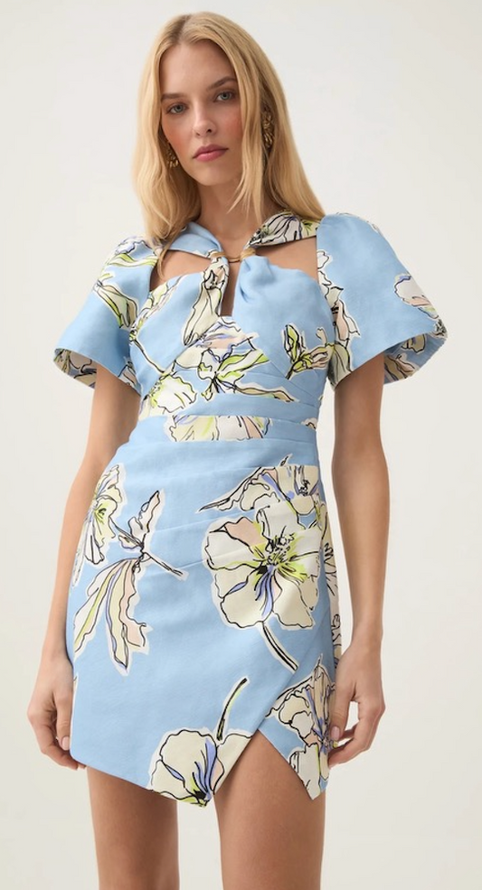 Presence Hibiscus Mini Dress