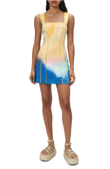 Lucille Tie Dye Mini Dress
