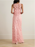 Embellished Sequin Gown