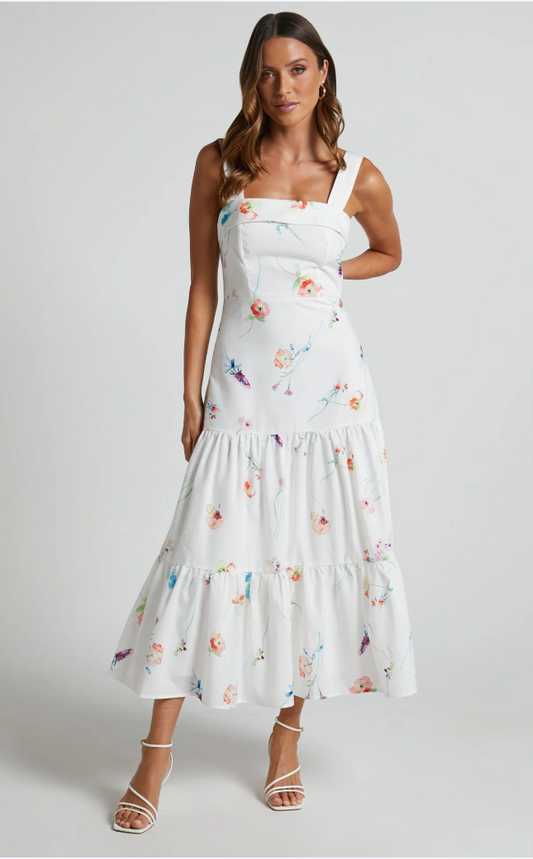Shineey Midi Dress
