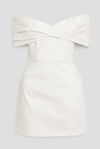 Twist Front Mini Dress