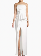 Jonas Asymmetrical Draped Gown