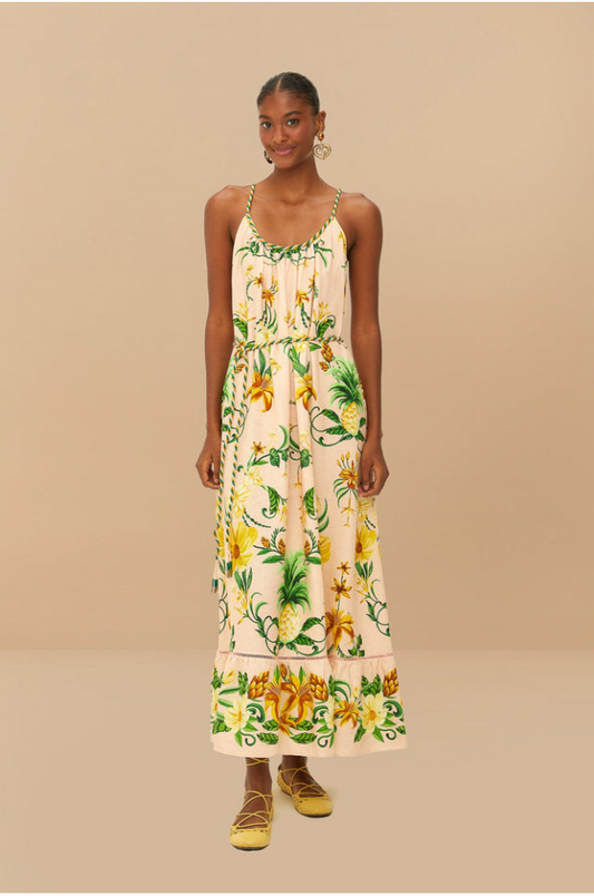 Pink Botanical Dress