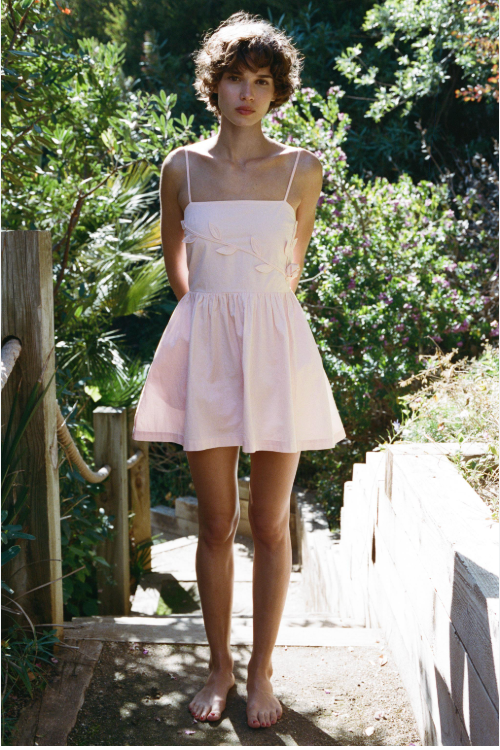 Floral Poplin Dress