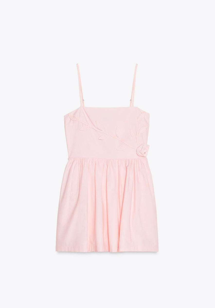 Floral Poplin Dress
