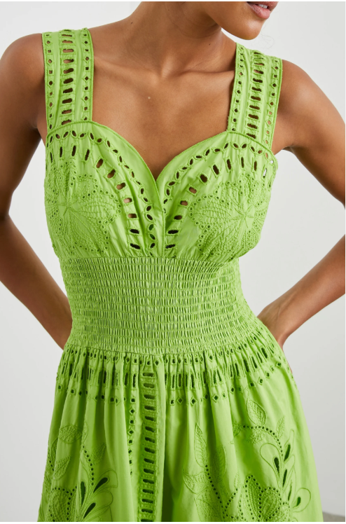 Fawn Dress In Island Green