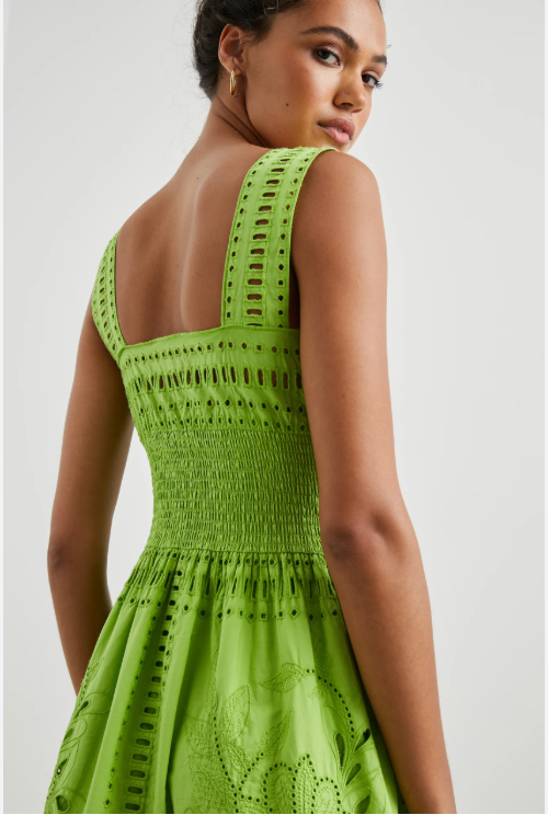 Fawn Dress In Island Green