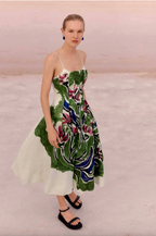 Paradiso Clinched Midi Dress