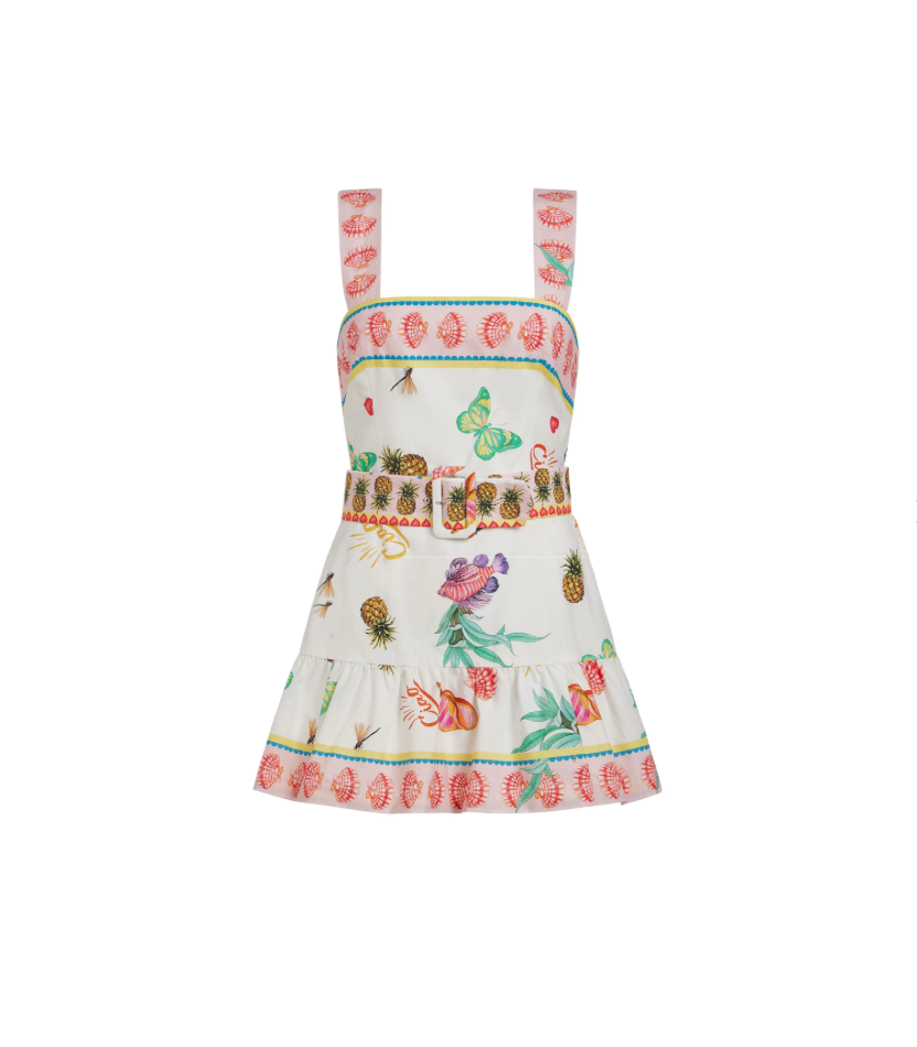 Lena Romper In Postcard