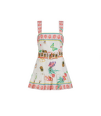 Lena Romper In Postcard