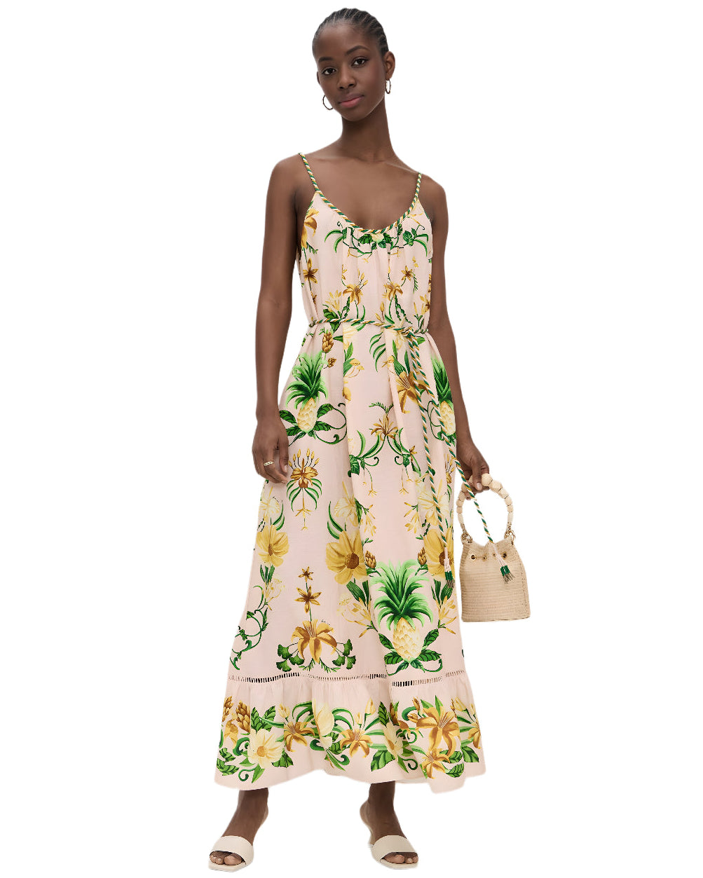 Pink Botanical Dress