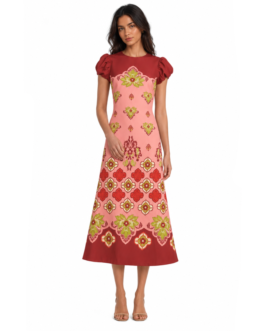 Perla Flamingo Dress