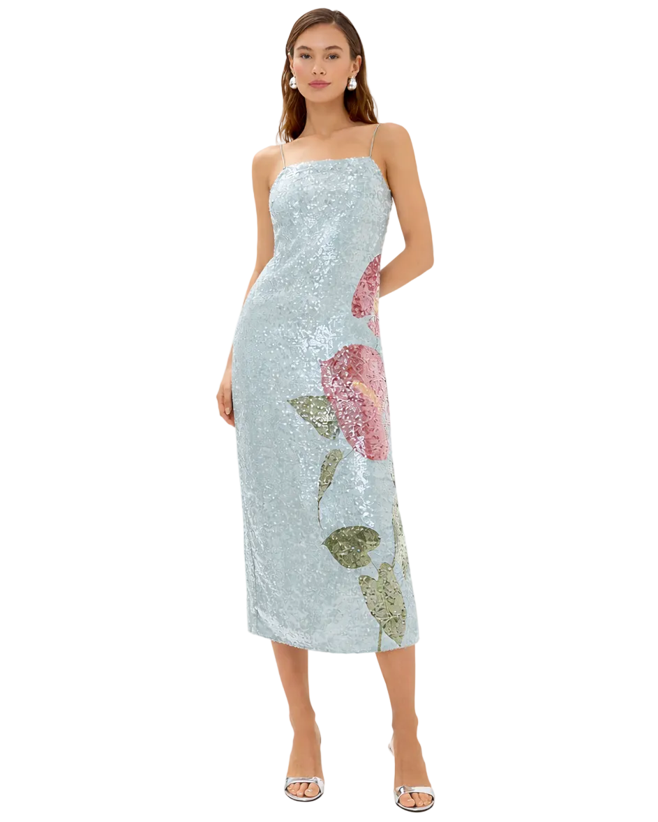 Anthurium Sequin Midi