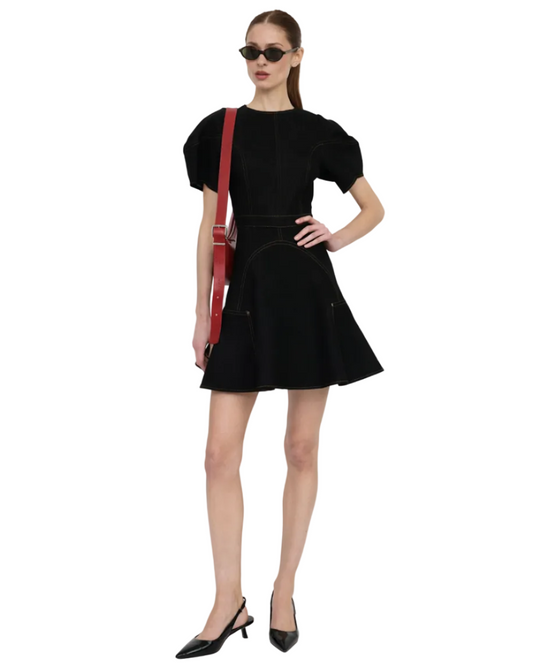 Aliyah Denim Mini Dress