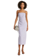 Cotton and Linen Midi Dress