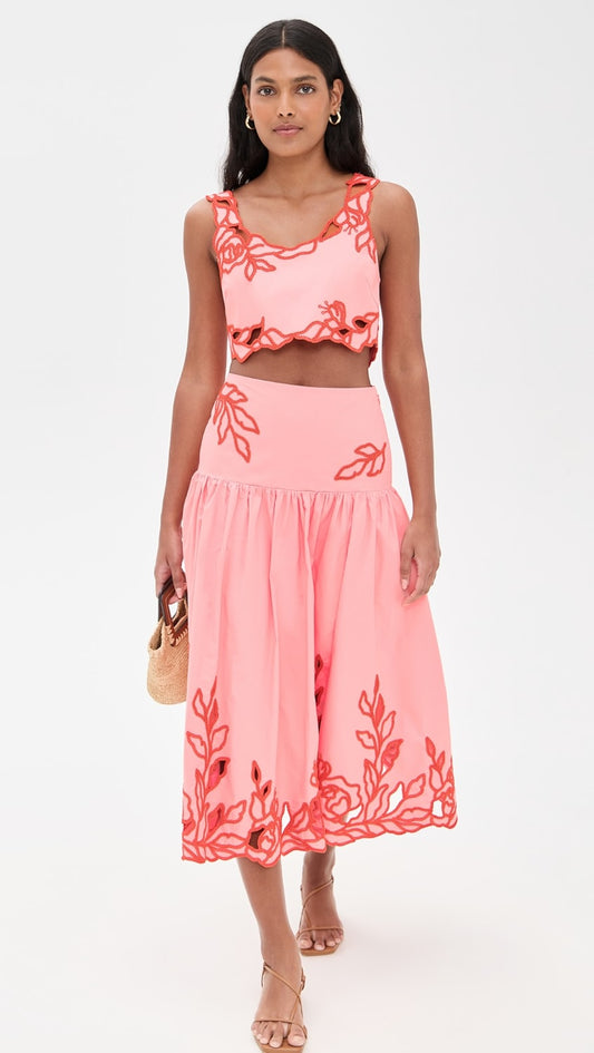 Trailing Peonies Set