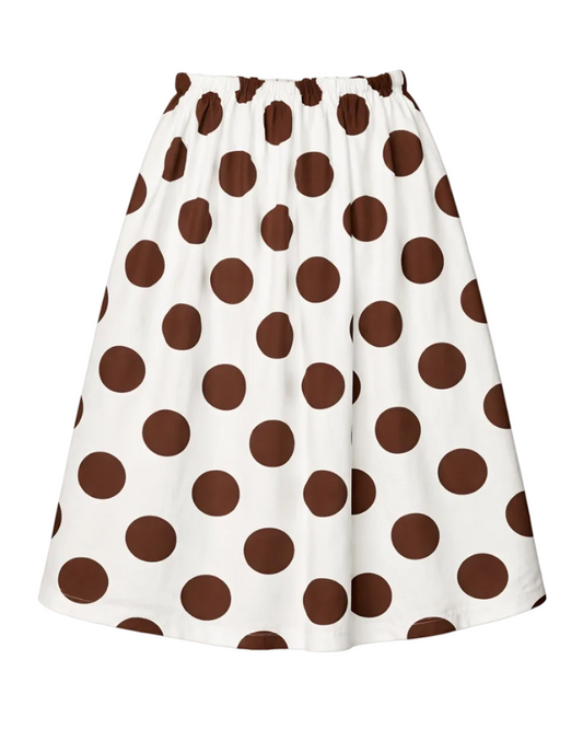 Maeve Cotton Poplin Midi Skirt