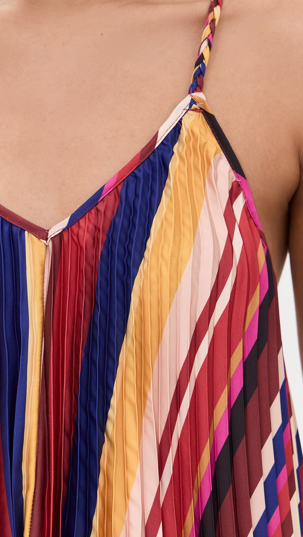 Sunburst Pleated Dress