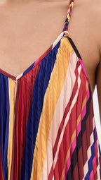 Sunburst Pleated Dress