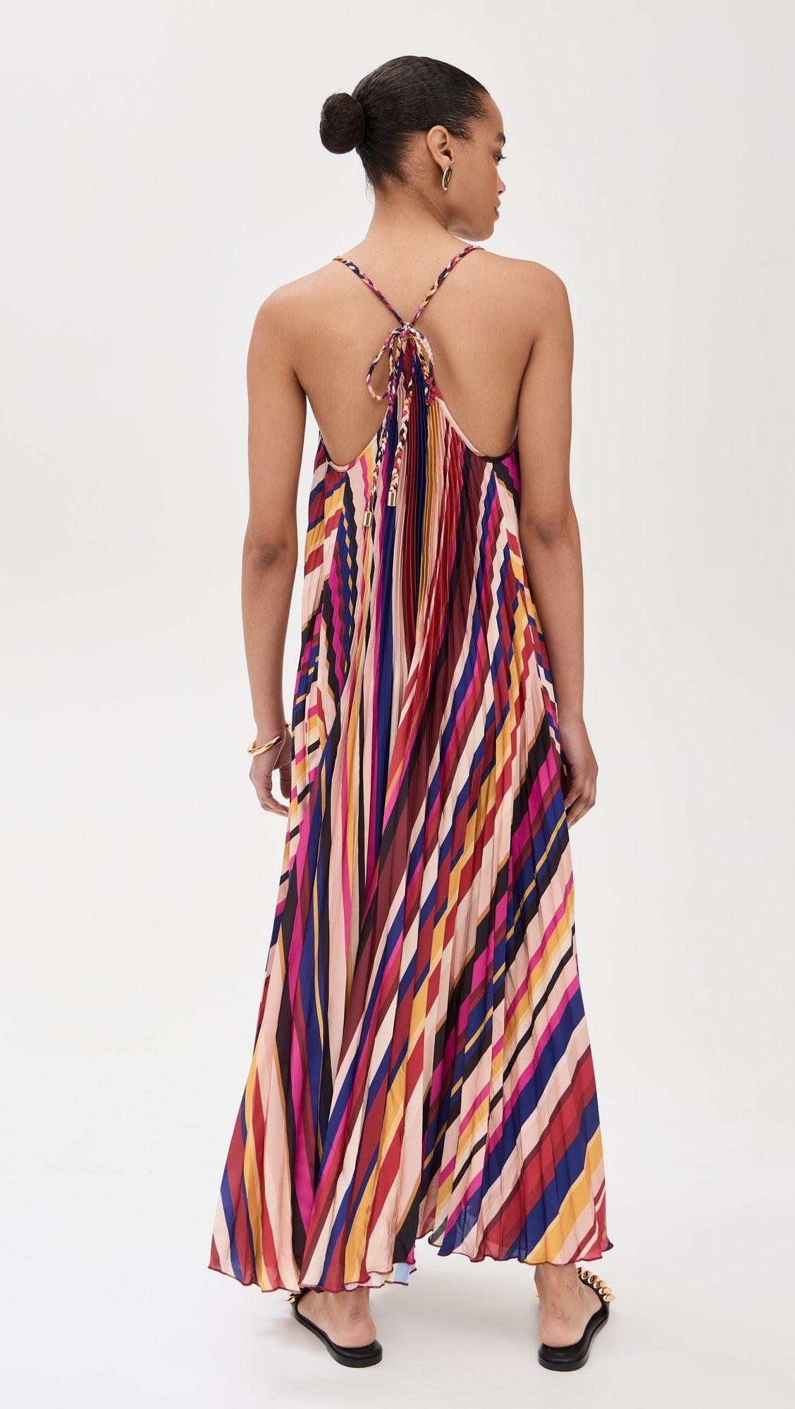Sunburst Pleated Dress