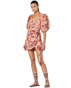 Athenes Terracotta Mini Dress