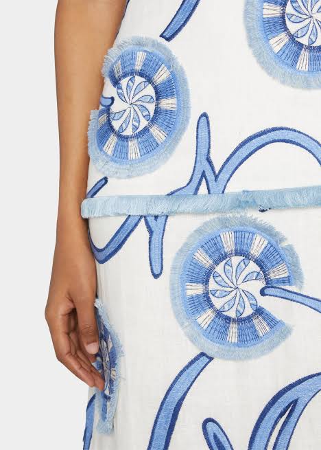 Boquet Printed Midi Dress