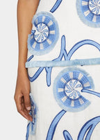 Boquet Printed Midi Dress