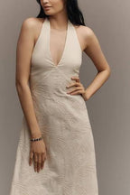 Ellis Cotton Halter Neck