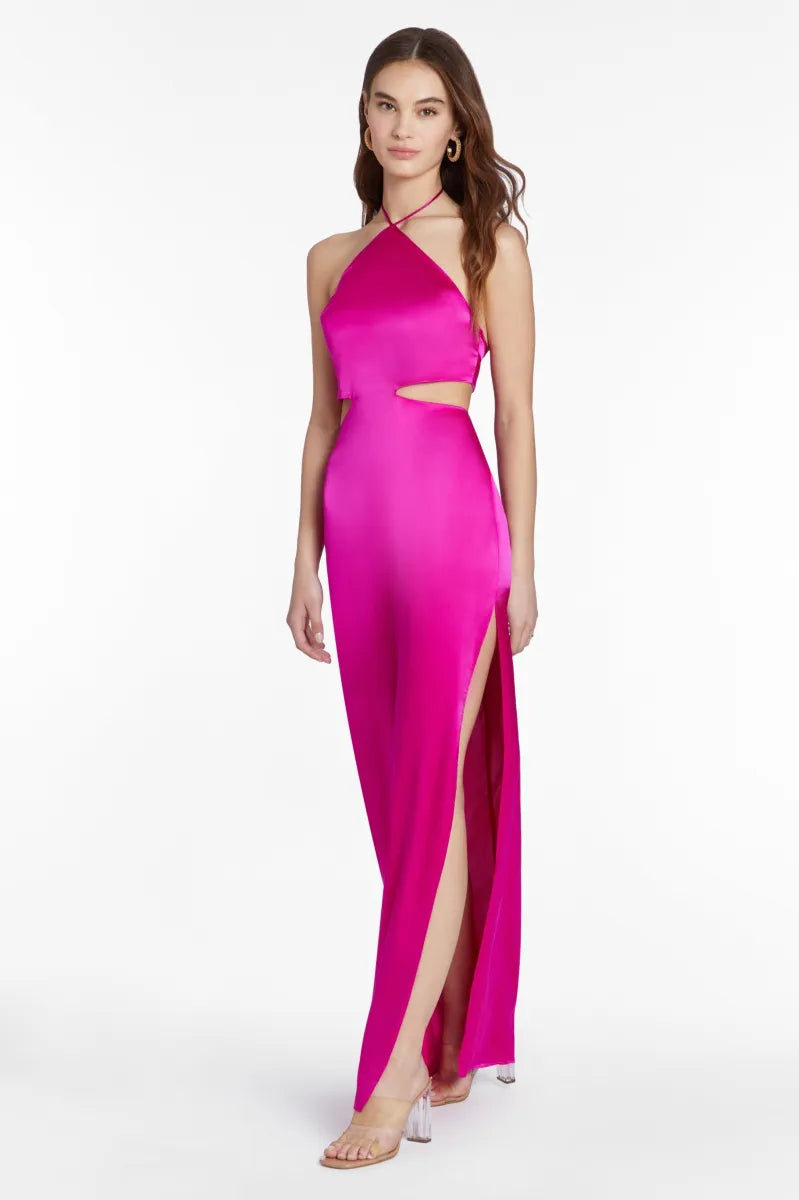 Akron Silk Maxi Dress