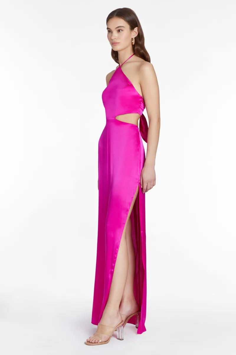 Akron Silk Maxi Dress