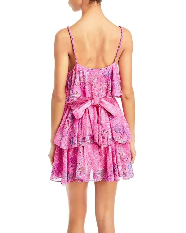 Amal Tiered Mini Dress