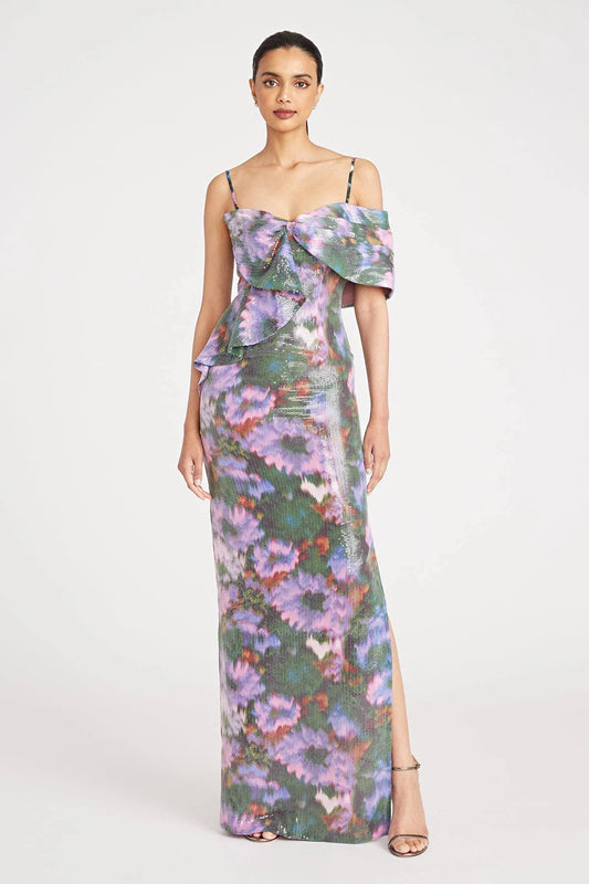 Chiara Bow-Front Gown