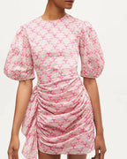 Pia Lotus Mini Dress